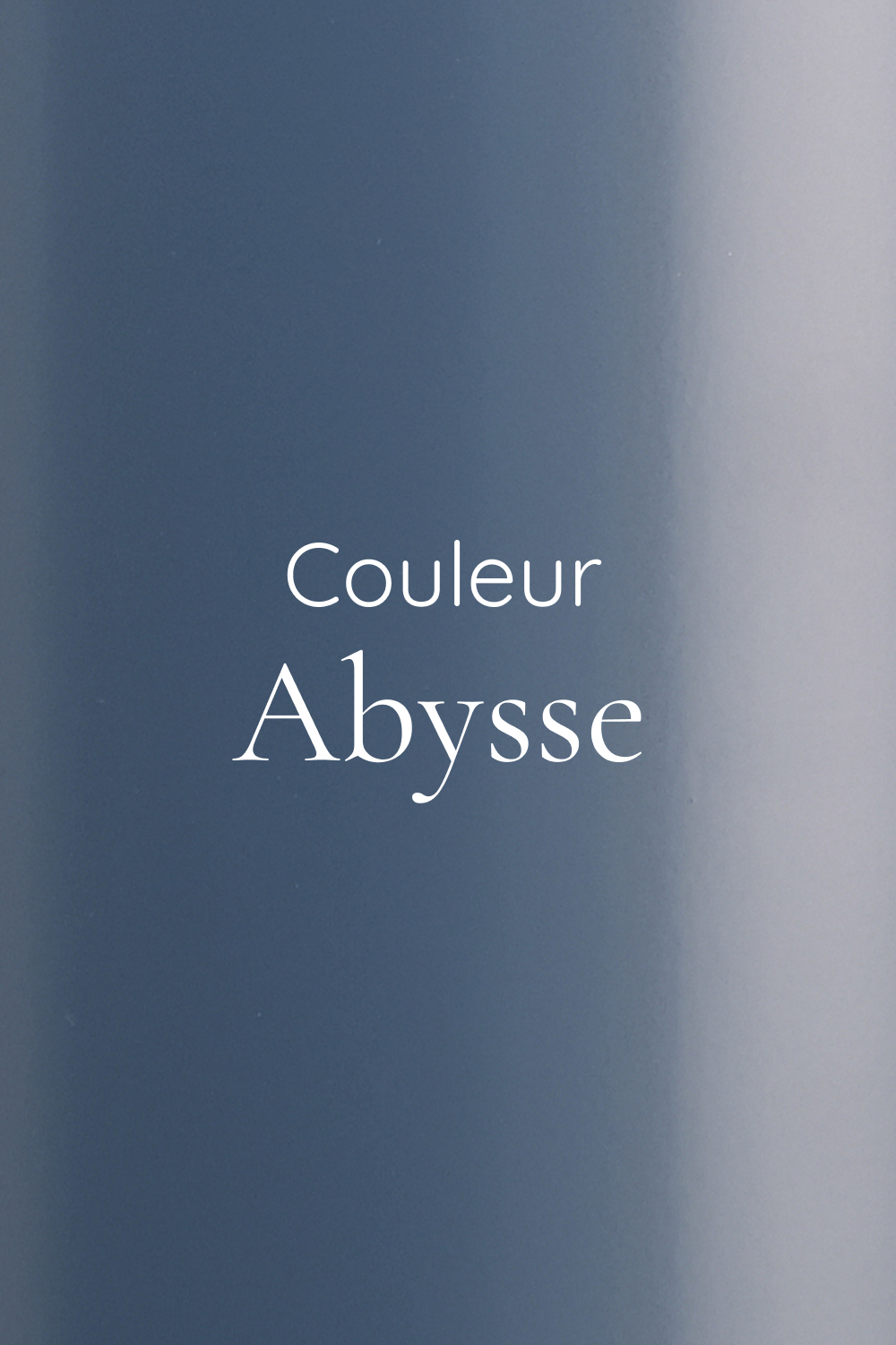 zoom sur la couleur Abysse